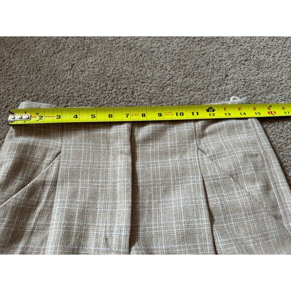 Wilfred Plaid Wool Cashmere Pants Light Academia Trousers Classic Retro Preppy - Picture 3 of 8